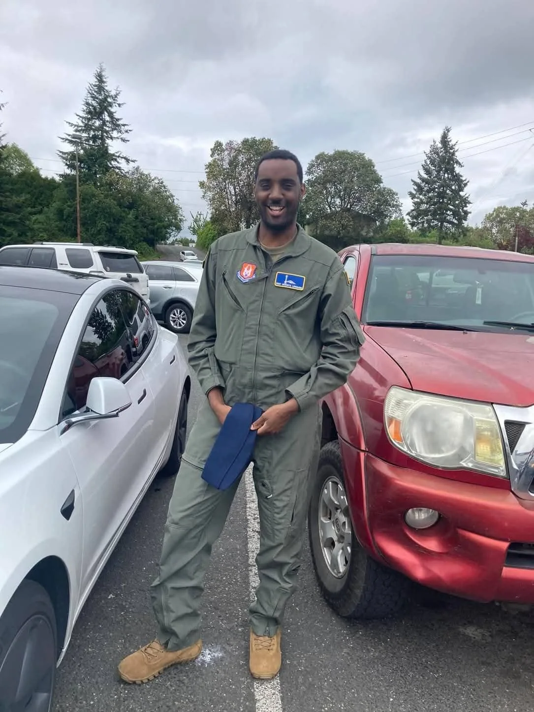 Devonte Longmire during his military service